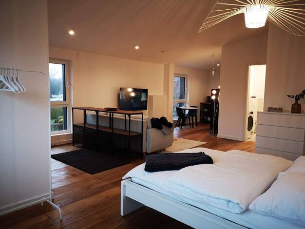 Studio zur Miete Wohnen auf Zeit 1.750 € 1 Zimmer 47 m² frei ab 01.04.2026 Langenhorn Hamburg 22415