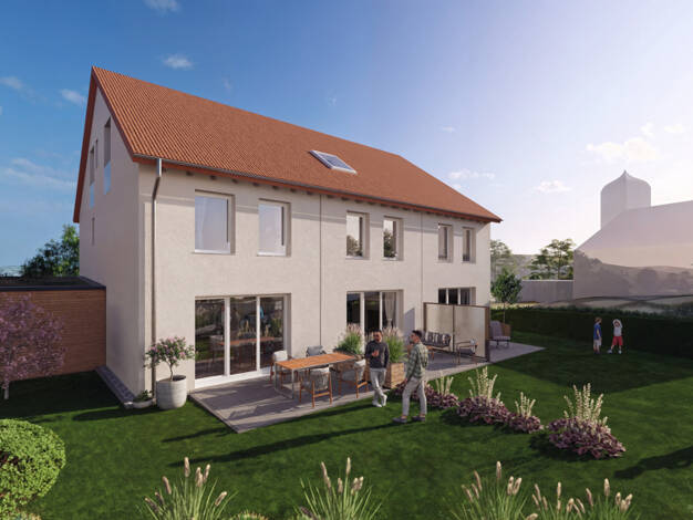 Reihenendhaus zum Kauf - Neubau provisionsfrei 569.900 € 5,5 Zimmer 137 m² 231 m² Grundstück Lindau (Bodensee) 88131
