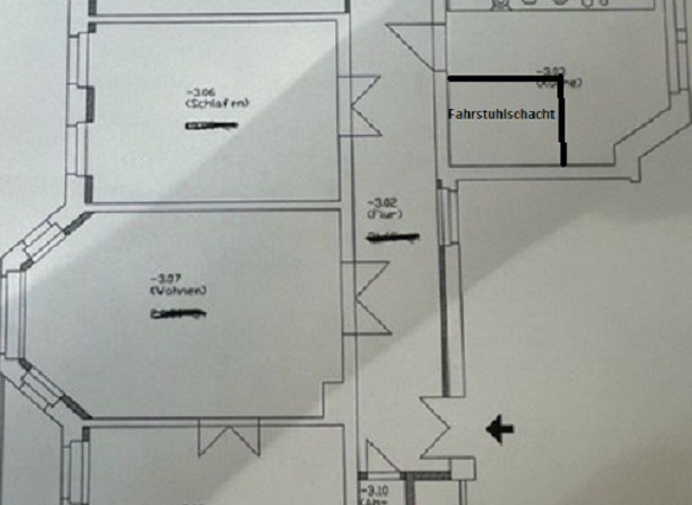 Wohnung zur Miete 280 € 2 Zimmer 49,1 m² 3 Geschosse frei ab sofort Äußere Stollberger Straße 9 Oelsnitz Oelsnitz/Erzgebirge 09376