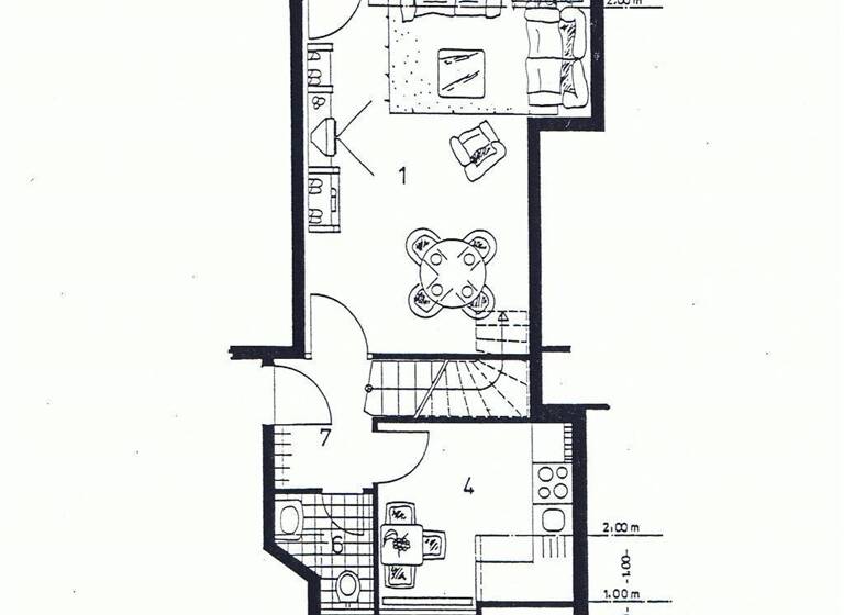 Maisonette zum Kauf 102.000 € 3 Zimmer 79 m²<br/>Wohnfläche 1.<br/>Geschoss Mühlbach Frankenberg 09669