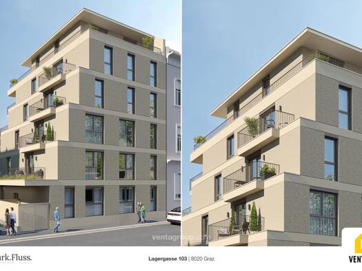 Wohnung zum Kauf 402.400 € 4 Zimmer 71 m² 3. Geschoss Lagergasse Gries Graz 8020