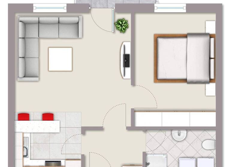 Wohnung zum Kauf 110.000 € 2 Zimmer 58,7 m² Visselhövede 27374