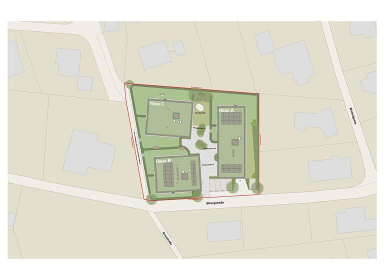 Terrassenwohnung zum Kauf - Erstbezug 542.000 € 3 Zimmer 75,7 m² Bifangstraße Feldkirch 6800