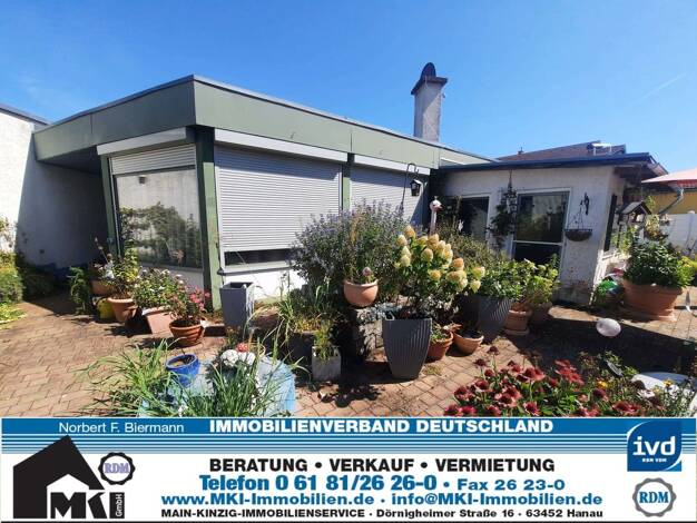 Bungalow zum Kauf 348.000 € 5 Zimmer 167 m² 582 m² Grundstück Ravolzhausen Neuberg 63543
