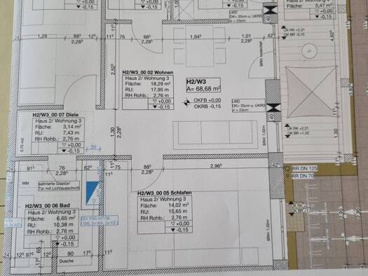 Terrassenwohnung zur Miete 666 € 3 Zimmer 68 m² Geschoss EG/3 frei ab sofort Sandweg Muhr Muhr am See 91735