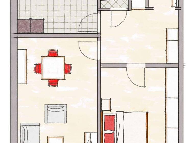 Wohnung zum Kauf 117.000 € 2 Zimmer 70 m² 1. Geschoss frei ab sofort Barmen Wuppertal 42277