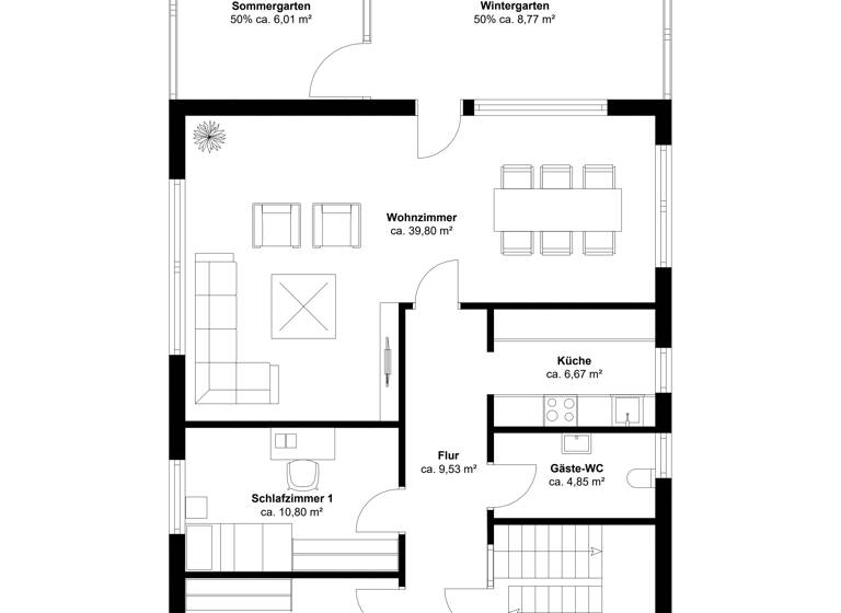 Einfamilienhaus zum Kauf 850.000 € 5 Zimmer 160 m² 762 m² Grundstück Binz Ostseebad Binz 18609