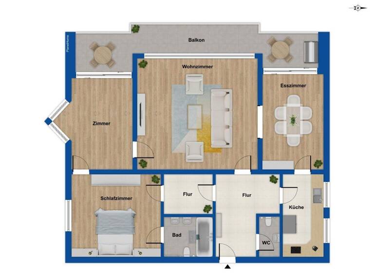 Wohnung zum Kauf 649.000 € 4 Zimmer 112 m² 1. Geschoss Partenkirchen Garmisch-Partenkirchen 82467