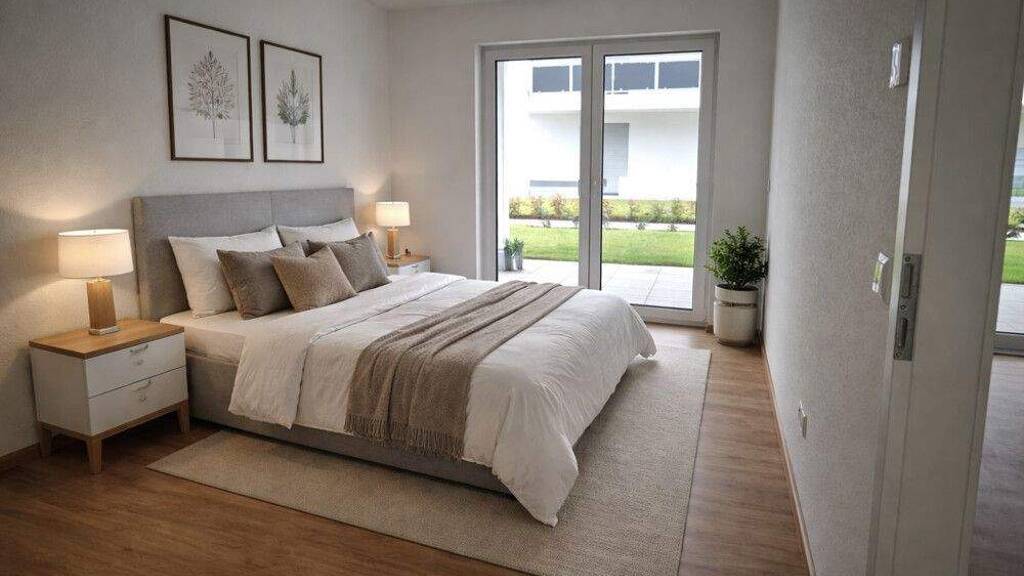 Wohnung zur Miete - Erstbezug 966 € 2 Zimmer 56,8 m² EG frei ab 01.05.2026 Brombach Lörrach 79541