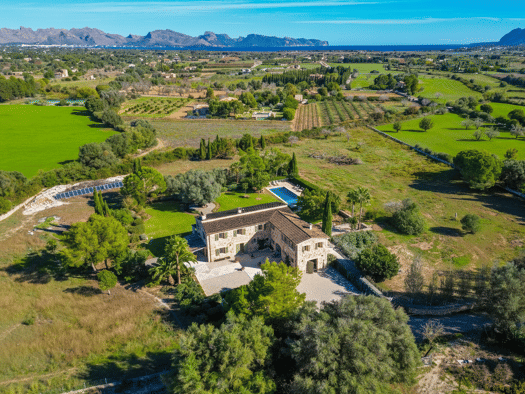 Landhaus zum Kauf 4.500.000 € 6 Zimmer 400 m² 16.423 m² Grundstück Pollensa 07460