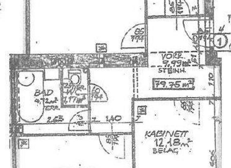 Wohnung zur Miete 773 € 3 Zimmer 80 m² Krems an der Donau 3500