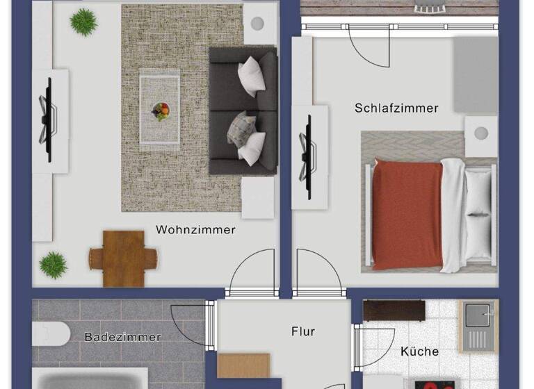 Wohnung zum Kauf 330.000 € 2 Zimmer 34 m² 1. Geschoss St. Johanner Str. 12 Kitzbühel 6370