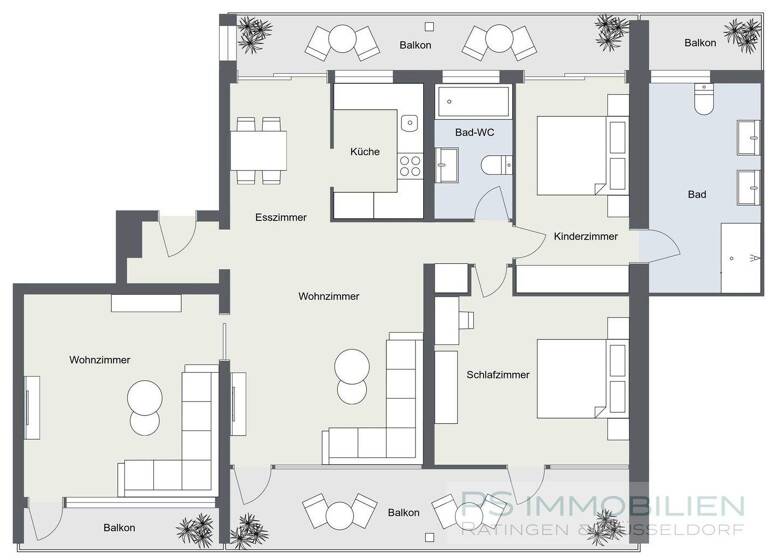 Wohnung zum Kauf 649.000 € 4 Zimmer 118 m² Tersteegenstraße 15 Golzheim Düsseldorf 40474