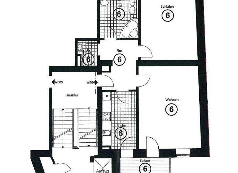 Wohnung zum Kauf provisionsfrei 243.100 € 2 Zimmer 76,4 m² 2. Geschoss Altlindenau Leipzig 04177