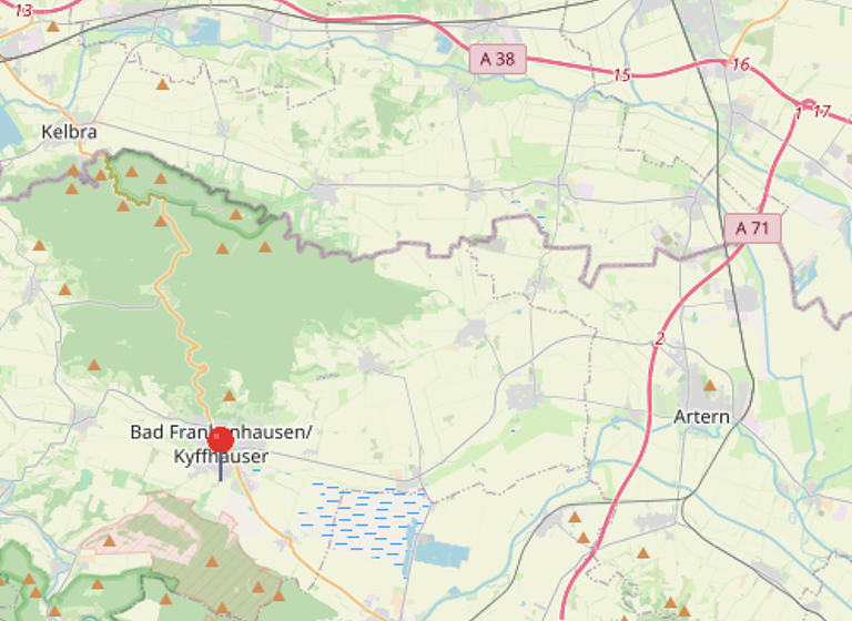 Halle/Industriefläche zum Kauf 649.800 € 4.173,1 m² Lagerfläche teilbar ab 350 m² Bad Frankenhausen Bad Frankenhausen/Kyffhäuser 06567