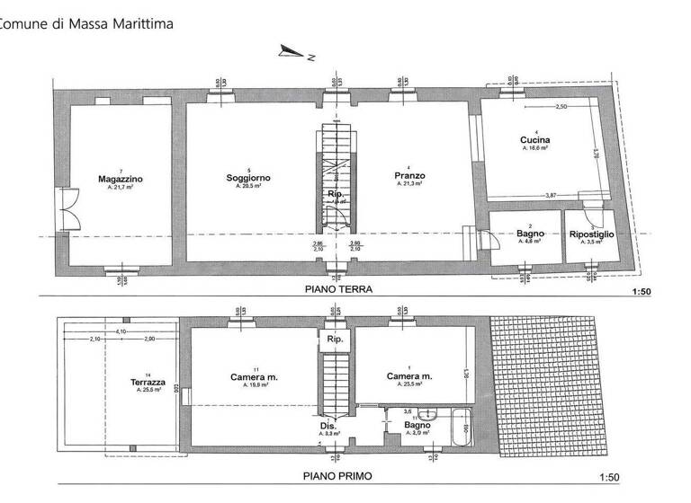 Bauernhaus zum Kauf 570.000 € 5 Zimmer 180 m² Loc. Cicalino 27 Massa Marittima 58024