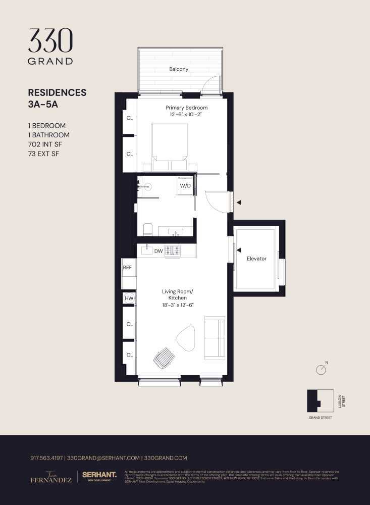 Studio zum Kauf 1.529.242 € 1 Zimmer New York City 10002