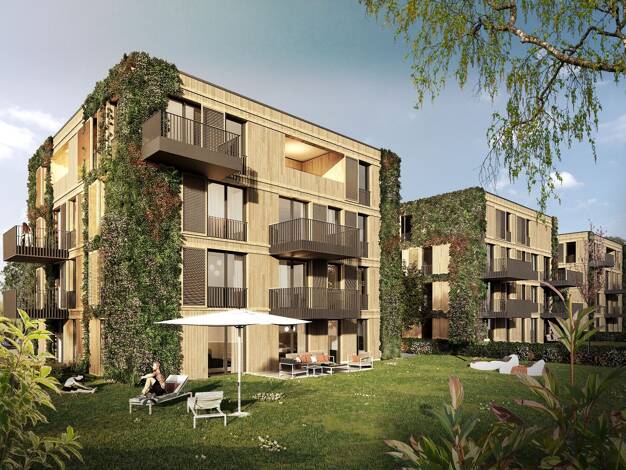 Wohnung zum Kauf - Neubau provisionsfrei 385.000 € 2 Zimmer 60,7 m² 3. Geschoss Ost Sindelfingen 71065