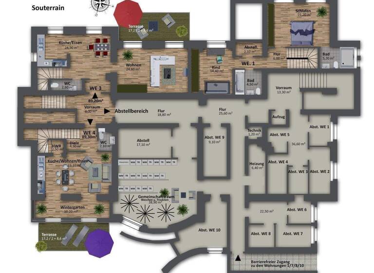 Villa zum Kauf provisionsfrei 650.000 € 1.052,6 m² 1.160 m² Grundstück Husarenstraße 3 Grimma 04668