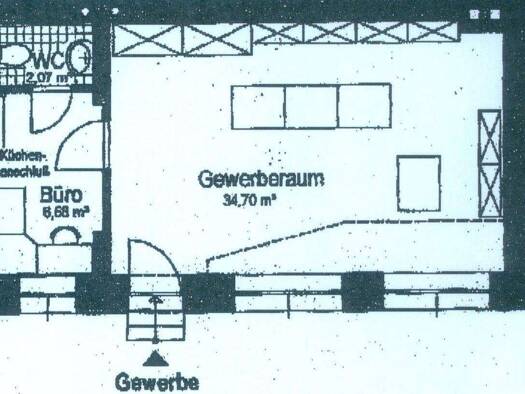 Bürofläche zur Miete provisionsfrei 260 € 43,5 m² Bürofläche Weststraße 69 Kaßberg Chemnitz 09112