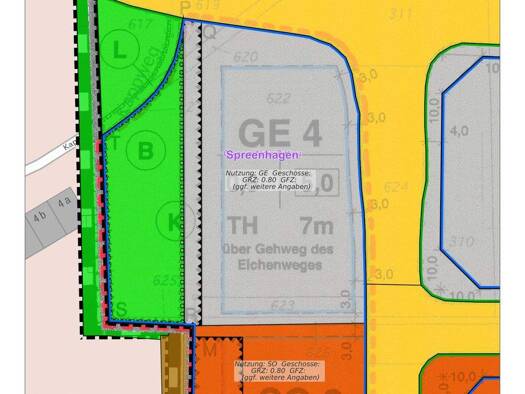 Gewerbegrundstück zum Kauf 540.000 € 4.216 m² Grundstück Gosen Gosen-Neu Zittau 15537