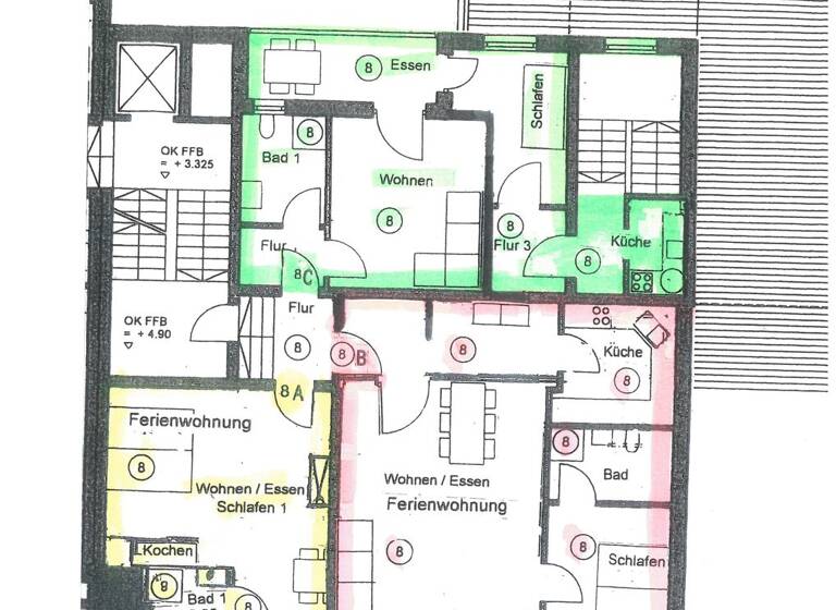 Wohnung zum Kauf provisionsfrei 596.000 € 5 Zimmer 137 m² frei ab sofort Röfleuten Pfronten 87459