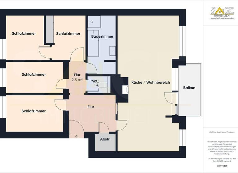 Wohnung zum Kauf 430.000 € 4 Zimmer 96,8 m² 1. Geschoss Bruck an der Großglocknerstraße 5671