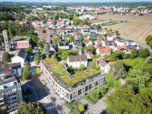 Terrassenwohnung zum Kauf - Erstbezug provisionsfrei als Kapitalanlage geeignet 434.000 € 2 Zimmer 40 m² Karlsfeld 85757