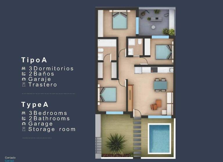 Wohnung zum Kauf provisionsfrei 298.000 € 3 Zimmer 83 m² San Pedro del Pinatar