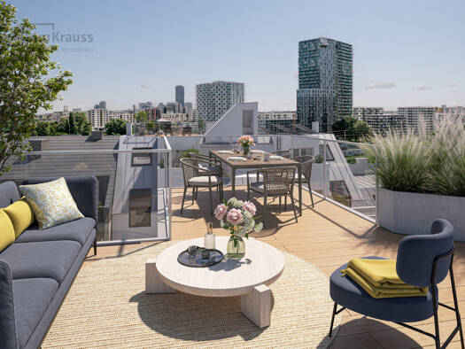 Penthouse zum Kauf - Erstbezug 966.500 € 3 Zimmer 98 m² 8. Geschoss Wien 1200