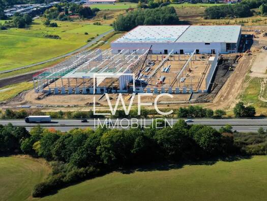 Lagerhalle zur Miete - Erstbezug provisionsfrei 10.231 m² Lagerfläche Fürfeld Bad Rappenau 74906