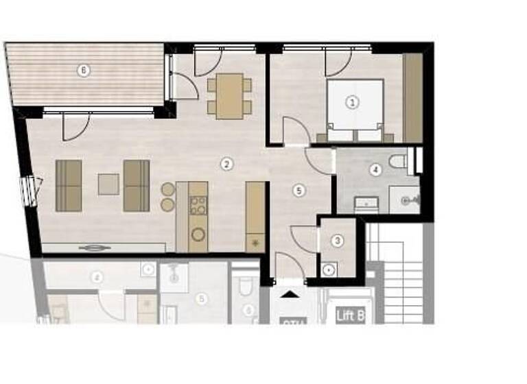 Wohnung zum Kauf 449.300 € 2 Zimmer 63,6 m²<br/>Wohnfläche 2.<br/>Geschoss Schwaz 6130