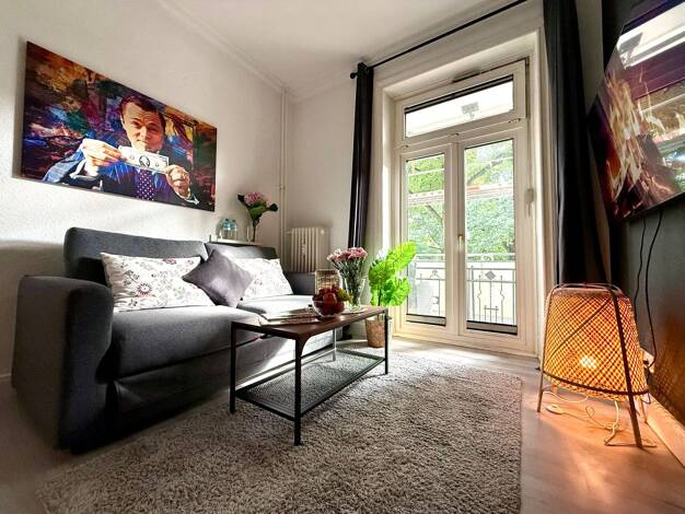 Wohnung zur Miete 2.000 € 2 Zimmer 45 m² Geschoss 1/5 frei ab sofort Peter-Marquard-Straße 14 Winterhude Hamburg 22303