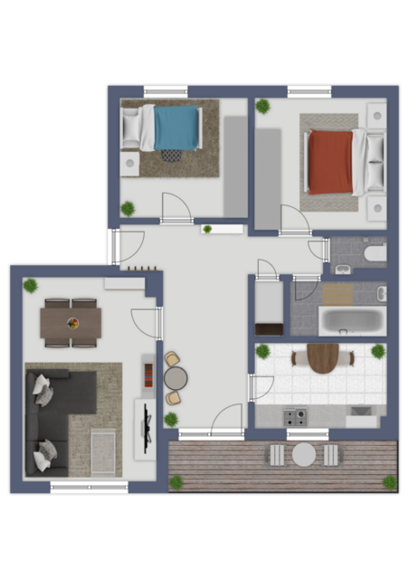 Wohnung zur Miete 509 € 3 Zimmer 78 m²<br/>Wohnfläche 3.<br/>Geschoss Am Soesmenfeld 17 Brunsbüttel 25541