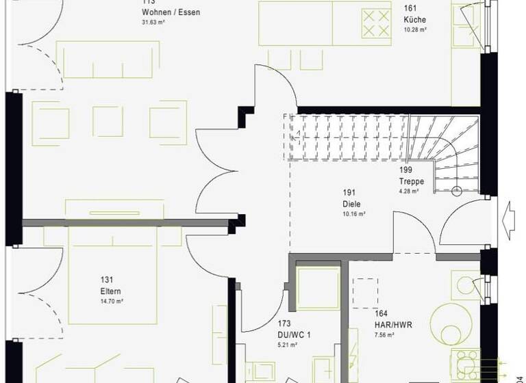 Einfamilienhaus zum Kauf 432.149 € 5 Zimmer 146 m²<br/>Wohnfläche 470 m²<br/>Grundstück Altensteig Altensteig 72213