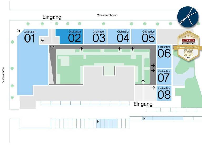 Büro zur Miete 1.774 € 3 Zimmer Teufelhof St. Pölten 3100