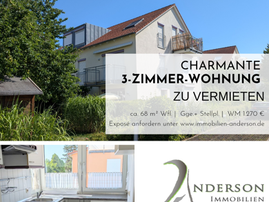 Wohnung zur Miete 950 € 3 Zimmer 68 m² 1. Geschoss frei ab 01.09.2025 Riezlerstraße 21 Ingolstadt Ingolstadt 85051