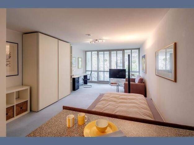 Wohnung zur Miete Wohnen auf Zeit 1.480 € 1 Zimmer 44 m² frei ab 01.02.2026 Schwabing-West München 80801