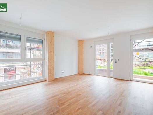 Wohnung zur Miete - Erstbezug 908 € 2 Zimmer 45,6 m² 2. Geschoss frei ab 01.10.2026 Billy-Wilder-Promenade 9 Wien 1030