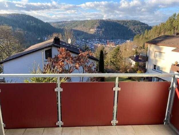 Wohnung zur Miete 545 € 1 Zimmer 46,6 m² EG Am Hochwald 3 Bad Liebenzell Bad Liebenzell 75378