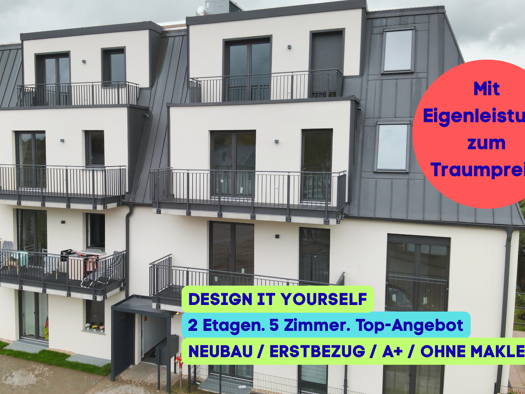 Maisonette zum Kauf - Erstbezug provisionsfrei 549.000 € 5 Zimmer 137,1 m² 3. Geschoss Schongauerstraße 36 Mahlsdorf Berlin 12623