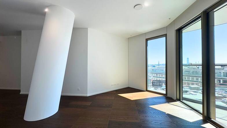 Wohnung zur Miete 2.475 € 2 Zimmer 82,5 m² 6. Geschoss Innenstadt Frankfurt am Main 60311