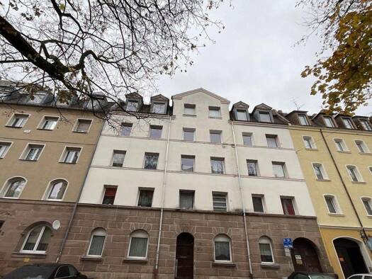 Wohnung zur Miete 473 € 2 Zimmer 45,5 m² 4. Geschoss frei ab 16.04.2026 Platenstraße 11 Gibitzenhof Nürnberg 90441