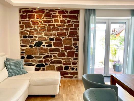 Terrassenwohnung zur Miete 1.300 € 3 Zimmer 90 m² Geschoss EG/3 frei ab sofort Torgasse 1 Kahl am Main 63796