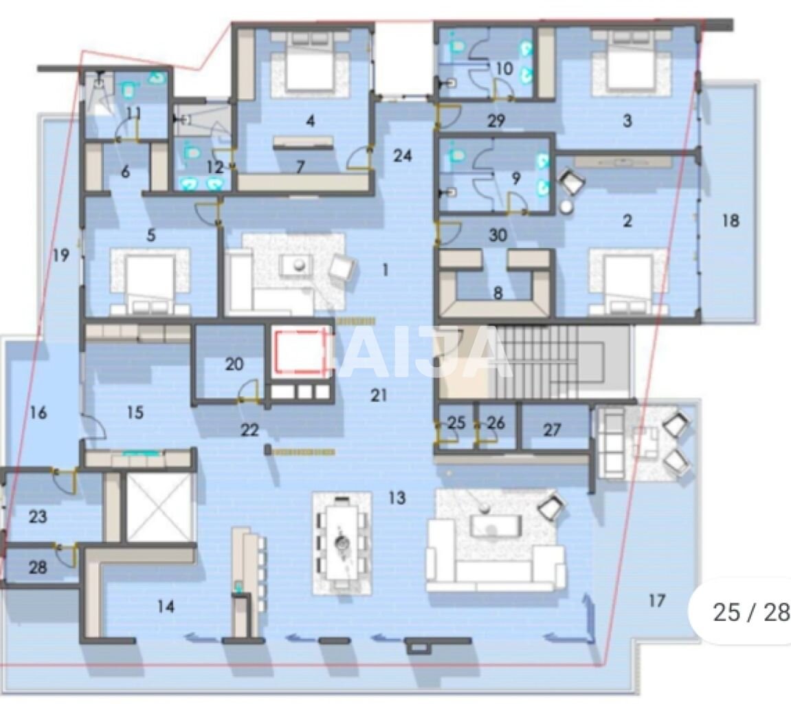 Studio zum Kauf 741.701 € 6 Zimmer 437 m²<br/>Wohnfläche 6.<br/>Geschoss Virage Yoff 12 000