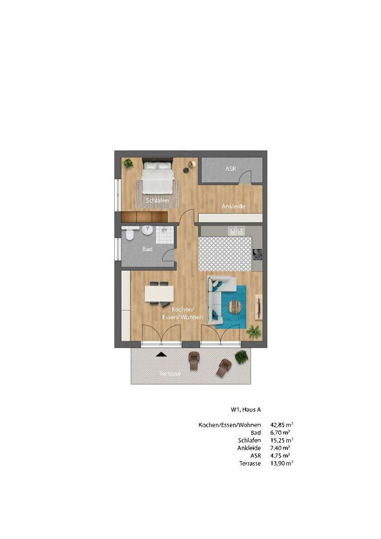 Terrassenwohnung zum Kauf provisionsfrei 279.000 € 2 Zimmer 80,4 m²<br/>Wohnfläche 1.<br/>Geschoss Niederhorbacher Str. 47 Niederhorbach Neunkirchen-Seelscheid 53819