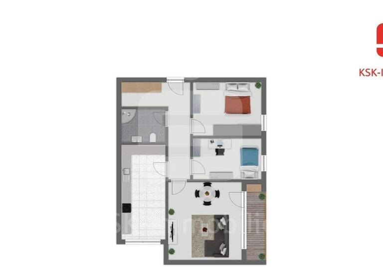 Wohnung zum Kauf 269.000 € 3 Zimmer 79 m² 6. Geschoss Mülheim Köln 51063