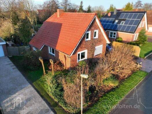 Einfamilienhaus zum Kauf als Kapitalanlage geeignet 194.500 € 5 Zimmer 130 m² 1.334 m² Grundstück Holtgaste Jemgum 26844