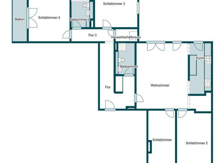 Wohnung zum Kauf 925.000 € 5 Zimmer 147 m² 1. Geschoss Gallus Frankfurt 60326