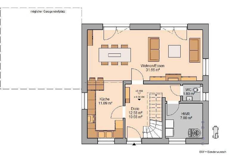 Einfamilienhaus zum Kauf provisionsfrei 471.900 € 4 Zimmer 113 m² 876 m² Grundstück Eckersbach Zwickau 08066